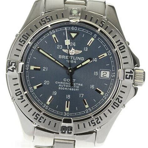 breitling colt ocean a17350|breitling colt automatic blue dial.